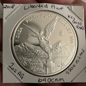 Mint Silver Coin - Libertad Proof